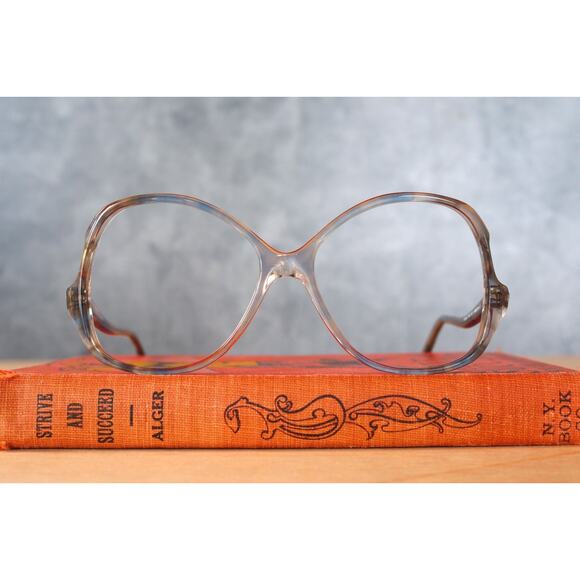Vintage 1970s Eyeglasses NOS by Viva Optical Hong Kong Disco Retro Multicolor main image 7